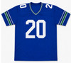 Seattle Seahawks Julian Love Autographed Blue Throwback Jersey MCS Holo Stock #265666