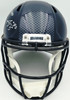 AJ Barner Autographed Seattle Seahawks Blue Full Size Speed Replica Helmet "The Barnyard" Beckett BAS Witness #4W627142