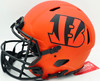 Chase Brown Autographed Cincinnati Bengals Orange Full Size Speed Authentic Helmet Fanatics Holo #KG25856751