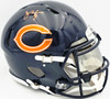 Jim McMahon Autographed Chicago Bears Blue Full Size Speed Authentic Helmet Beckett BAS Witness #2W802812