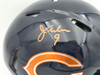 Jim McMahon Autographed Chicago Bears Blue Full Size Speed Authentic Helmet Beckett BAS Witness #2W802812