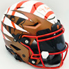 Ja'Marr Chase Autographed Cincinnati Bengals White Full Size SpeedFlex Authentic Helmet Beckett BAS Witness #W172546