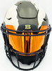 Ja'Marr Chase Autographed Cincinnati Bengals White Full Size SpeedFlex Authentic Helmet Beckett BAS Witness #2W485245