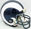 Los Angeles Rams Fearsome Foursome Autographed Blue Full Size Riddell Authentic Helmet With 4 Signatures Including Deacon Jones JSA #BA06055
