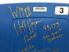 Hulk Hogan Autographed Silverdome WrestleMania III Seat Back VW III vs. Andre Beckett BAS #AF01008