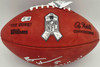 Brian Urlacher Autographed Official NFL Leather Salute to Service Football Chicago Bears "God Bless The Troops!" Beckett BAS Witness #4W450901