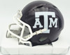 Johnny Manziel Autographed Texas A&M Aggies Maroon Speed Mini Helmet "12 HT" Beckett BAS Witness #3W319924