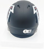 Bijan Robinson Autographed Atlanta Falcons Matte Black Speed Mini Helmet Beckett BAS Witness #4W780637