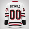 Christmas Vacation Chevy Chase Autographed White Jersey Clark Griswold Beckett BAS QR Stock #266072