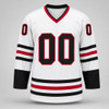 Christmas Vacation Chevy Chase Autographed White Jersey Clark Griswold Beckett BAS QR Stock #266072