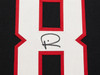 Atlanta Falcons Andre Rison Autographed Black Jersey Beckett BAS Witness Stock #265942
