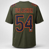 Chicago Bears Brian Urlacher Autographed Camo Green Jersey "HOF 18" Beckett BAS Witness Stock #265935