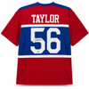 New York Giants Lawrence Taylor Autographed Blue, Red & White Jersey Beckett BAS Witness Stock #265938