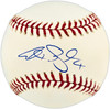 Alex Gordon Autographed Official MLB Baseball Kansas City Royals Beckett BAS QR #BX67631
