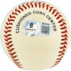 Nolan Ryan & Mike Jeffcoat Autographed Official NL Baseball Texas Rangers Beckett BAS QR #BX67665