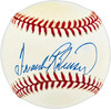 Frank Robinson Autographed Official NL Baseball Cincinnati Reds, Baltimore Orioles Beckett BAS QR #BX67641