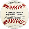 Mike Schmidt Autographed Official NL Baseball Philadelphia Phillies Beckett BAS QR #BX67616