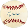 Yogi Berra Autographed Official AL Baseball New York Yankees Beckett BAS QR #BX67622