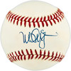 Mark McGwire Autographed Official AL Baseball Oakland A's Vintage Signature Beckett BAS QR #BX67619