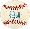 George Brett Autographed Official AL Baseball Kansas City Royals Beckett BAS QR #BX67646