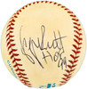 George Brett Autographed Official AL Baseball Kansas City Royals "HOF 99" Beckett BAS QR #BX67652