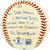 Rod Carew Autographed Official MLB Baseball Minnesota Twins, Los Angeles Angels With 18 Stats Beckett BAS QR #BX67636