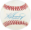 Ken Griffey Jr. Autographed Official AL Baseball Seattle Mariners Beckett BAS QR #BX67649