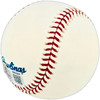 Rickey Henderson Autographed Official MLB Baseball Oakland A's, New York Yankees "#24" Beckett BAS QR #BX67624