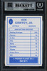 Ken Griffey Jr. Autographed 1989 Premier Player Card #2 Seattle Mariners Auto Grade Gem Mint 10 Beckett BAS Stock #266150