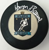 Manon Rheaume Autographed Hockey Puck Atlanta Knights SKU #266087