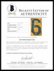 Jack Nicklaus Autographed Framed Yellow 6x Masters Champion Jersey Beckett BAS #H63941