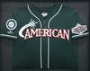 2001 Seattle Mariners All Star Team Autographed Framed Green Majestic Jersey With 9 Signatures Including Ichiro Suzuki Beckett BAS #AE16698