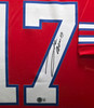 Buffalo Bills Josh Allen Autographed Framed Red Nike Jersey Beckett BAS Witness #1W462235