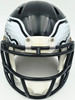 Jalen Carter Autographed Philadelphia Eagles Black 2022 Alternate Speed Mini Helmet JSA Witness Stock #266083