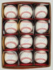 Wander Franco Autographed Official MLB Baseball 12 Count Lot Tampa Bay Rays "MLB Debut 6/22/22" JSA Stock #266311