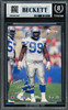 Cortez Kennedy Autographed 1993 Pacific Silver Prism Card #9 Seattle Seahawks Beckett BAS #20457449