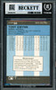 Tony Gwynn Autographed 1986 Fleer Stickers Card #50 San Diego Padres Beckett BAS #20457417