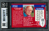 Arnold Palmer Autographed 1992 Pro Set Card #253 Beckett BAS #20457649