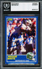 Reggie White Autographed 1989 Score Card #92 Philadelphia Eagles Beckett BAS #20457737