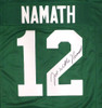 New York Jets Joe Namath Autographed Green Custom Jersey "Willie" Beckett BAS QR #3W324457