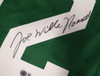 New York Jets Joe Namath Autographed Green Custom Jersey "Willie" Beckett BAS QR #3W324457