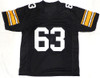 Pittsburgh Steelers Ernie Holmes Autographed Black Custom Jersey PSA/DNA #Y80208