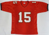 Tampa Bay Buccaneers Tez Johnson Autographed Red Custom Jersey JSA #WC164498