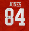 San Francisco 49ers Brent Jones Autographed Red Custom Jersey (Upside down) PSA/DNA #X59702