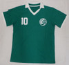 New York Cosmos Pele Autographed Green Custom Jersey Beckett BAS #X87619