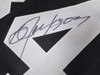 Oakland Raiders Bo Jackson Autographed Black Custom Jersey Beckett BAS QR #2W915997