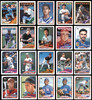 51 Count Lot of Autographed 1980-1991 Topps Baseball Cards SKU #266513