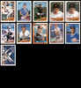 51 Count Lot of Autographed 1980-1991 Topps Baseball Cards SKU #266513