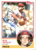 78 Count Lot of Autographed 1983 Topps Baseball Cards SKU #266491
