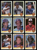 82 Count Lot of Autographed 1983 Donruss Baseball Cards (All Different) SKU #266489